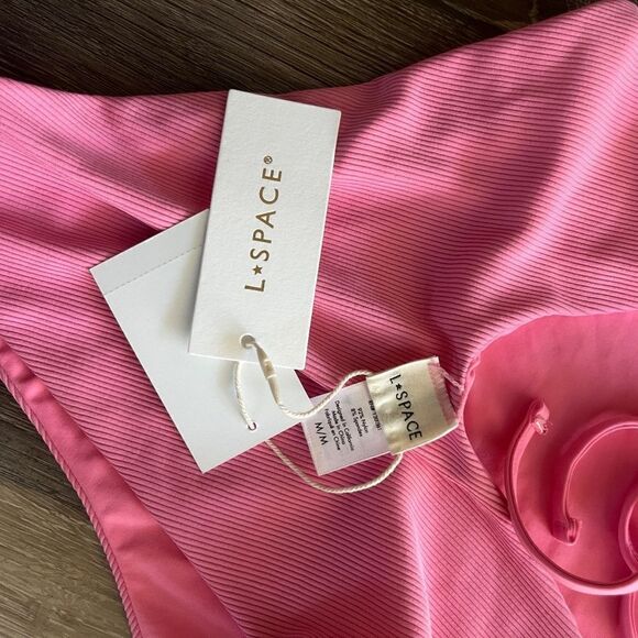 NWT Lspace Bree One Piece Classic in Pink Size Medium - Picture 8 of 15